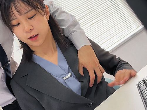 【黒髪清楚系OL】セクハラ研修で「お願い！やめてください;;」と先輩社員性的暴に懇願続けるも無情にも中出しまでされてしまうOL